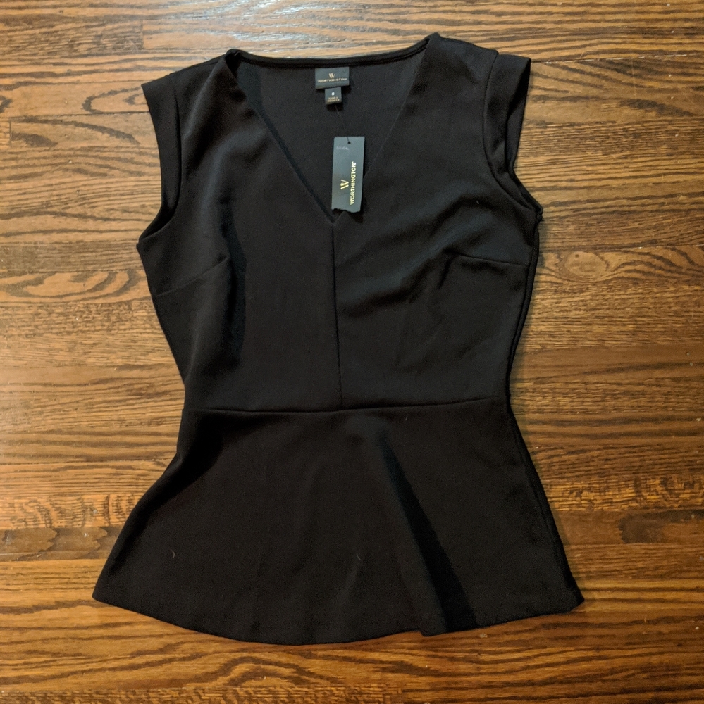 Worthington NWT Peplum Top